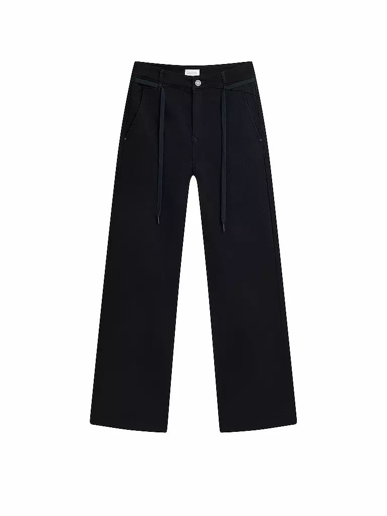 DAWN DENIM | Pantaloni Marlene Flared Fit DAWN | Nero