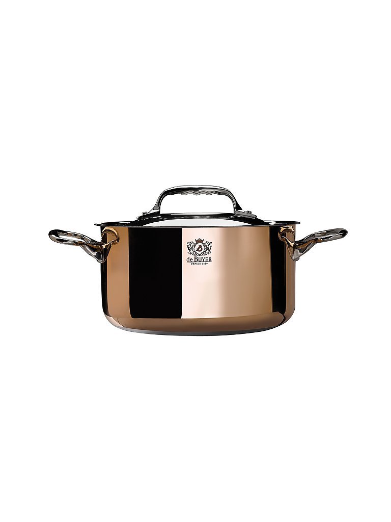 Pentola Prima Matera 24cm 5,4l (Rame) marrone