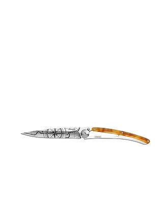 DEEJO | Coltello tascabile effetto tartaruga lucido TERRA INCGNITA 37G