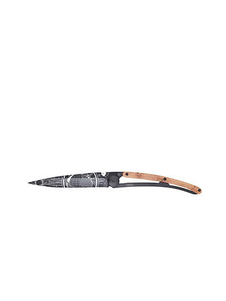 DEEJO | Coltello tascabile Ginepro Nero GLOBETROTTER 37G