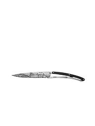 DEEJO | Coltello tascabile ebano titanio EASY RIDER 37G | Argento
