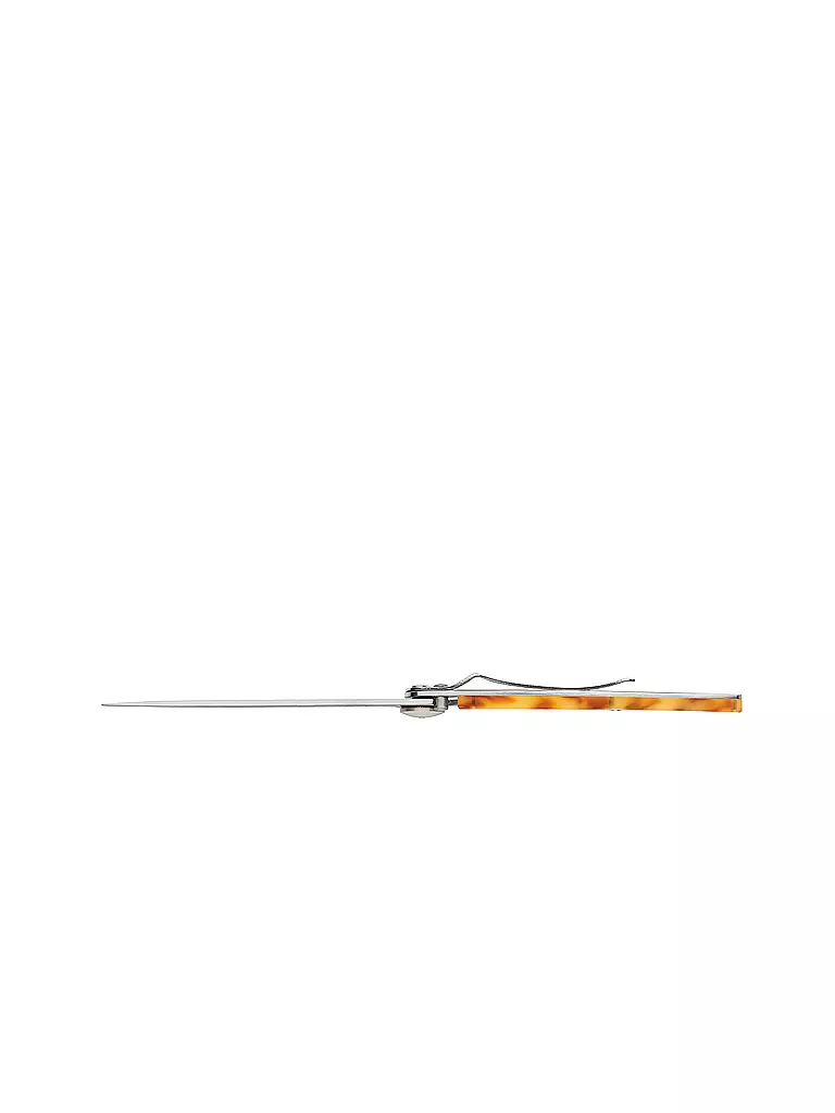 DEEJO | Coltello tascabile effetto tartaruga lucido TERRA INCGNITA 37G | Argento