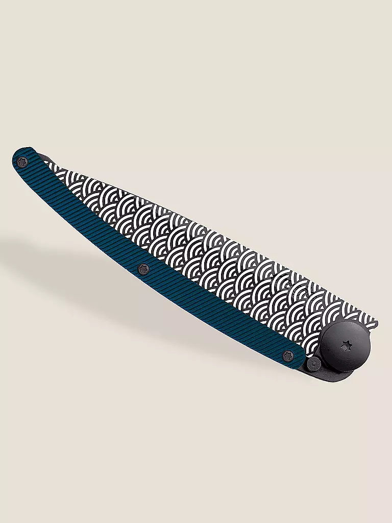 DEEJO | Coltello tascabile Tattoo Alluminio WOLKEN 37G | Nero