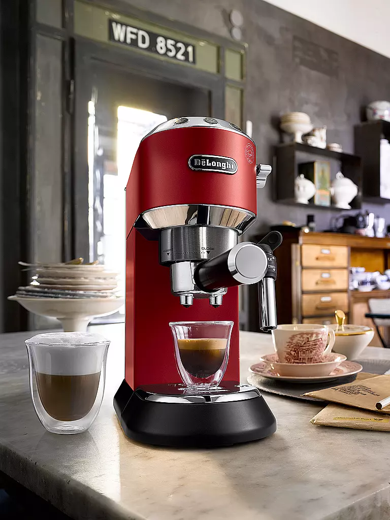 DELONGHI | Espressomaschine "Dedica" 1350 Watt EC685R | Rosso