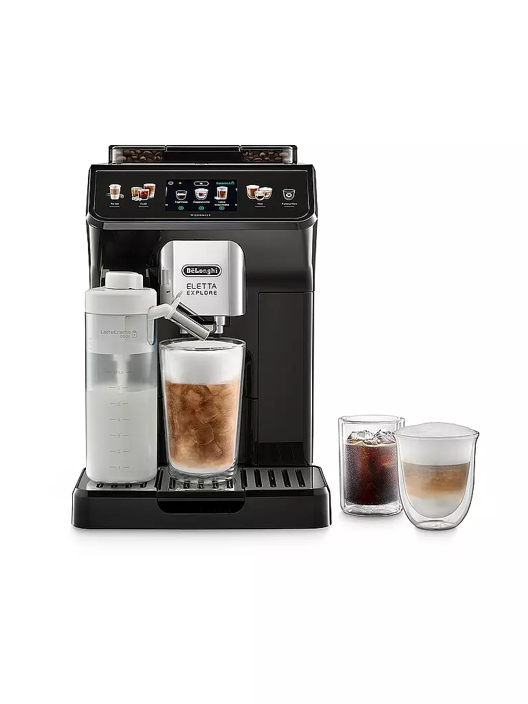 DELONGHI | Macchina da caffè automatica ECAM450.65.G ELETTA EXPLORER Grigio scuro | Grigio