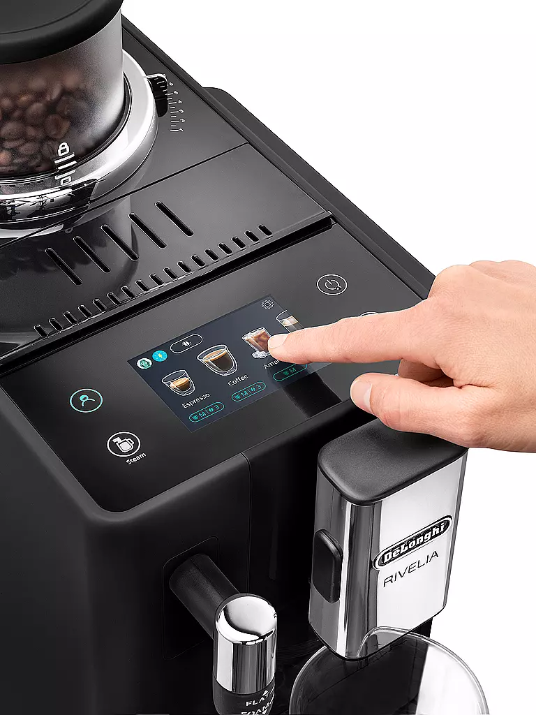 DELONGHI | Macchina da caffè automatica RIVELIA EXAM440.35.B Nera | 