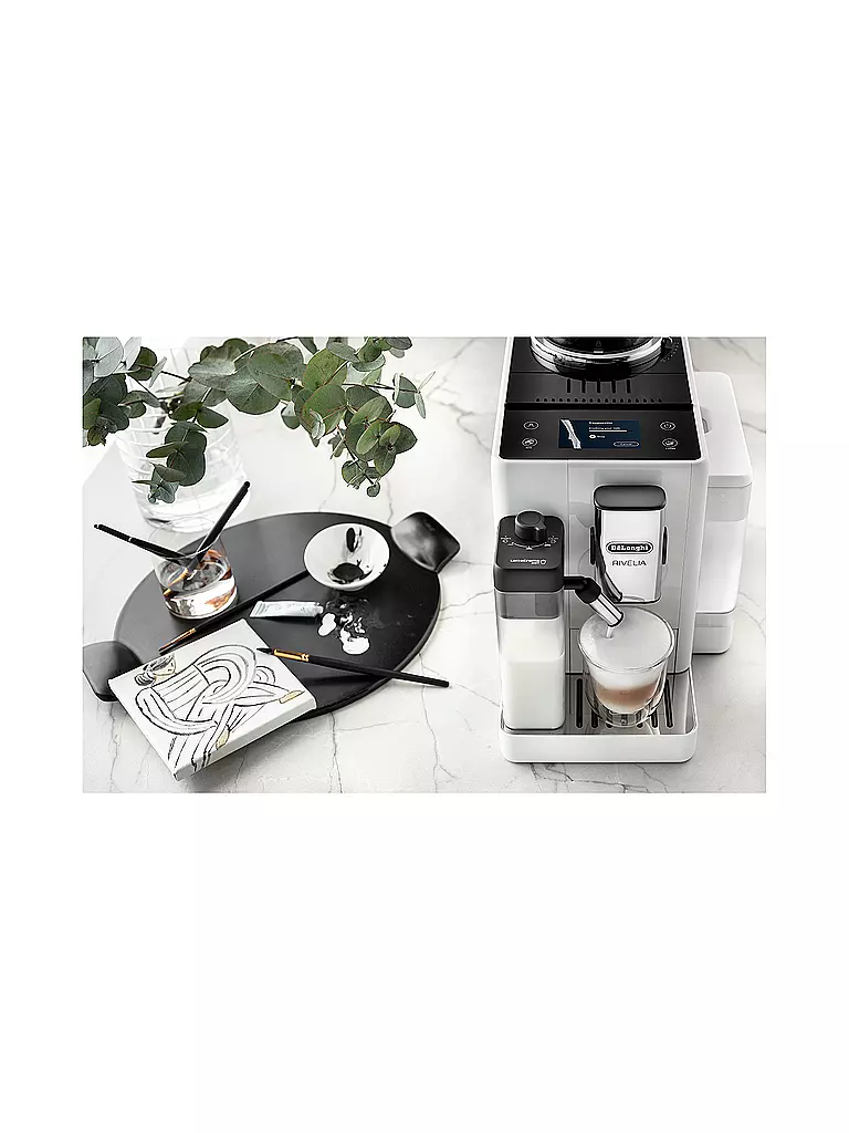 DELONGHI | Macchina da caffè automatica RIVELIA EXAM440.55.W Bianca | Bianco