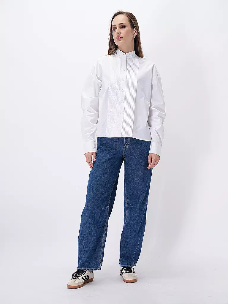 DESIGNERS REMIX | Bluse CONNOR  | Bianco