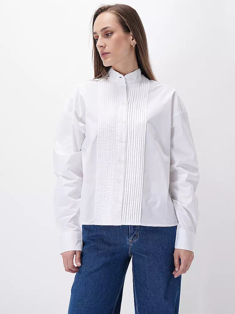DESIGNERS REMIX | Bluse CONNOR  | Bianco