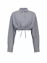 DESIGNERS REMIX | Bluse Cropped Fit HARRIET | Blu chiaro