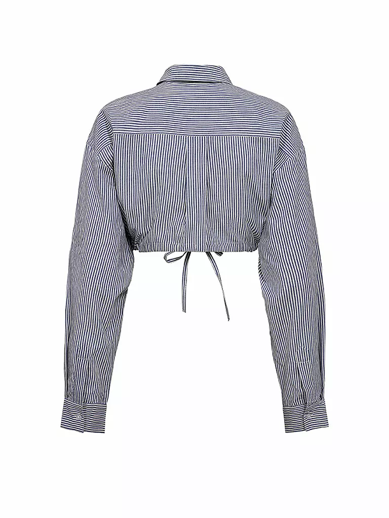 DESIGNERS REMIX | Bluse Cropped Fit HARRIET | Blu chiaro