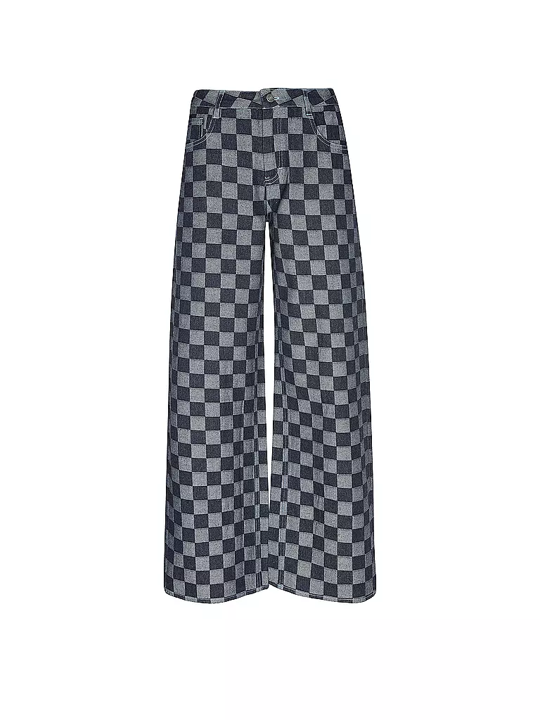 DESIGNERS REMIX | Jeans a gamba larga CHARLIE | Blu