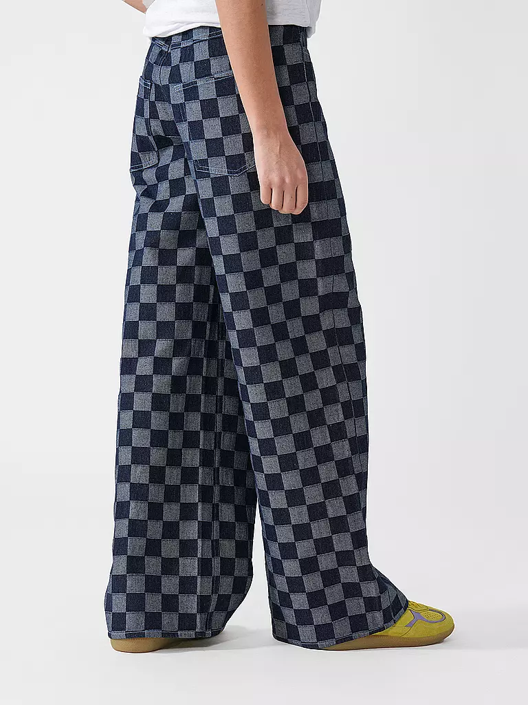 DESIGNERS REMIX | Jeans a gamba larga CHARLIE | Blu