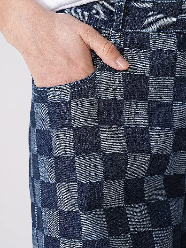 DESIGNERS REMIX | Jeans a gamba larga CHARLIE | Blu