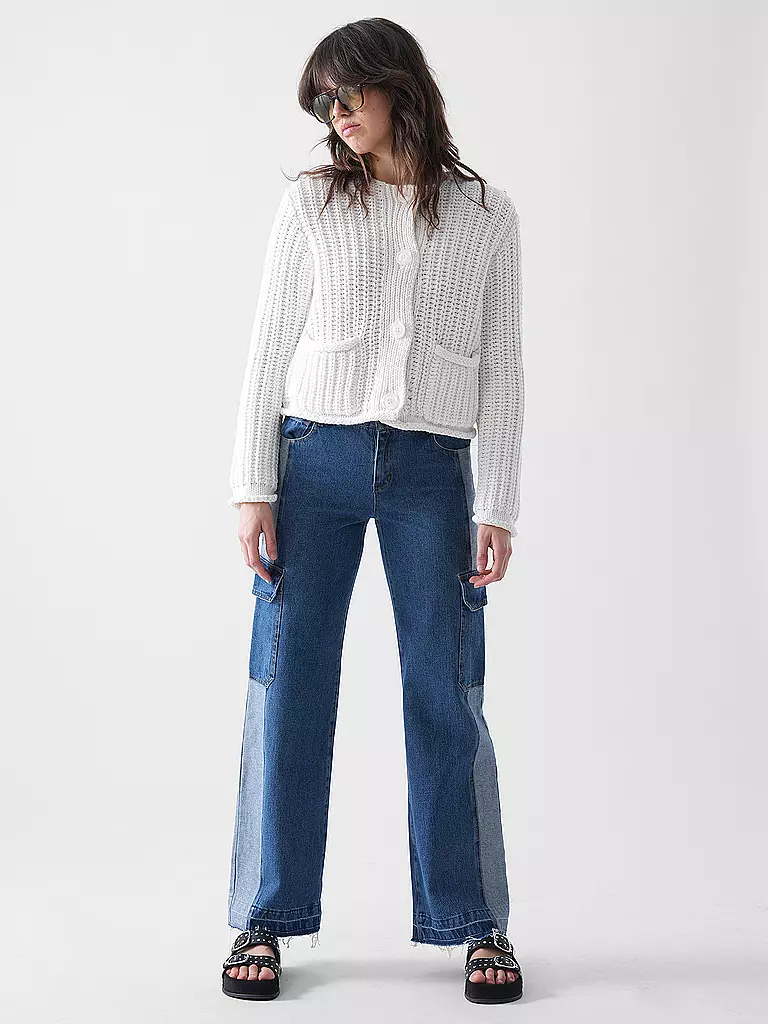 DESIGNERS REMIX | Jeans Wide Leg Fit MILES | Blu chiaro