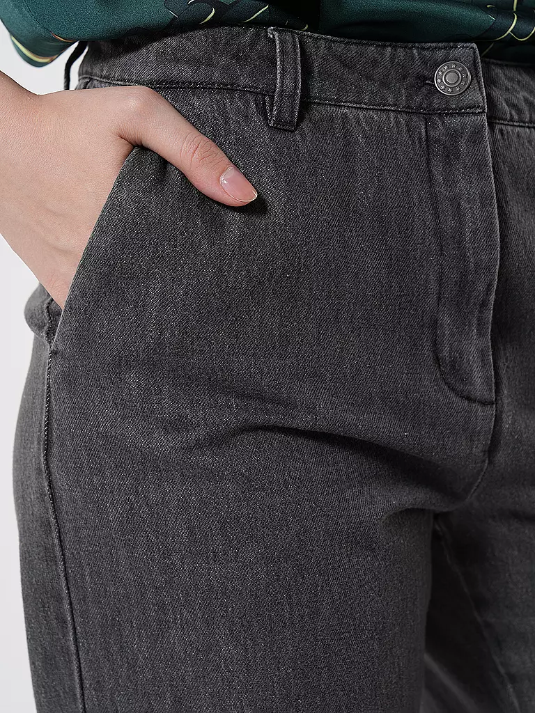 DESIGNERS REMIX | Jeans Wide Leg MILES SUIT | Nero