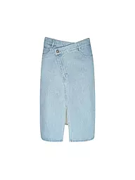 DESIGNERS REMIX | Jeansrock Midi MILES | Blu