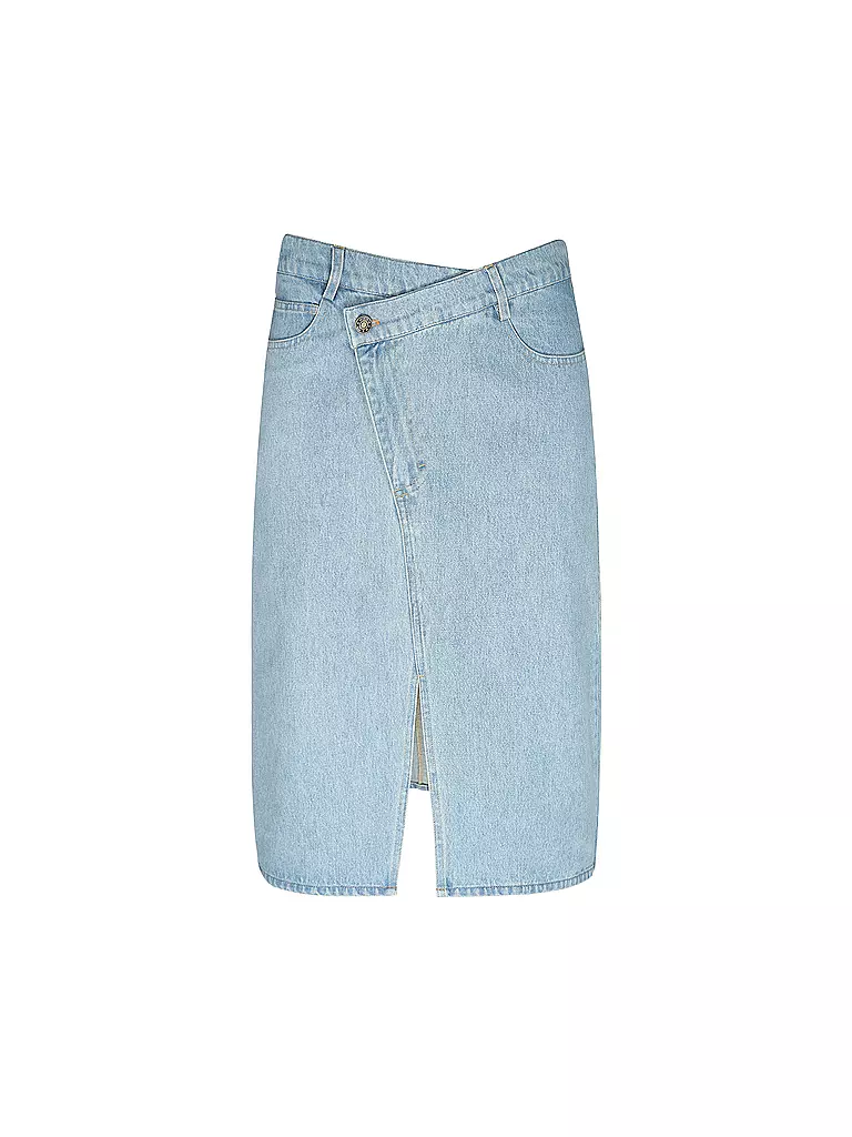 DESIGNERS REMIX | Jeansrock Midi MILES | Blu