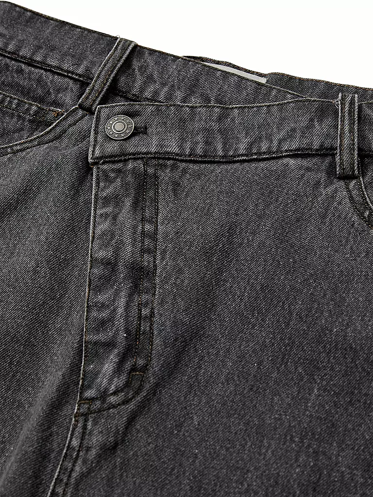 DESIGNERS REMIX | Jeansrock Midi MILES | Nero