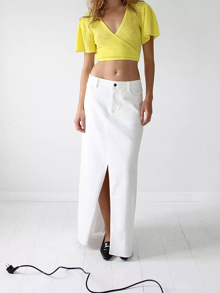 DESIGNERS REMIX | Jeansrock | Crema