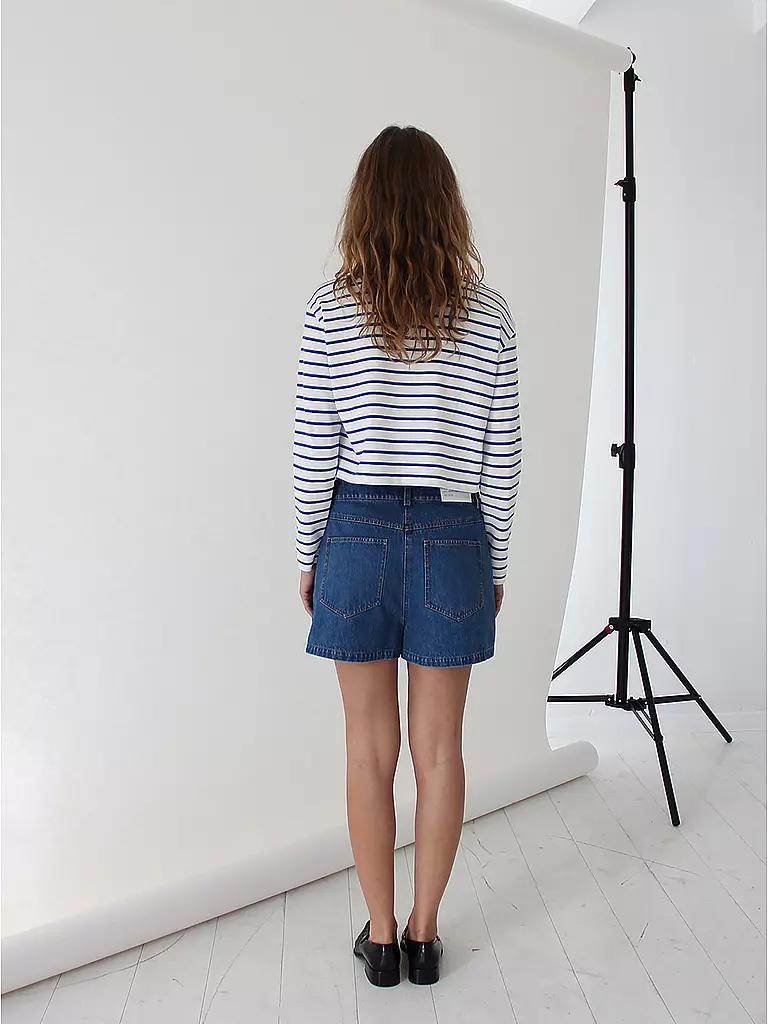 DESIGNERS REMIX | Langarmshirt STACY | Blu chiaro