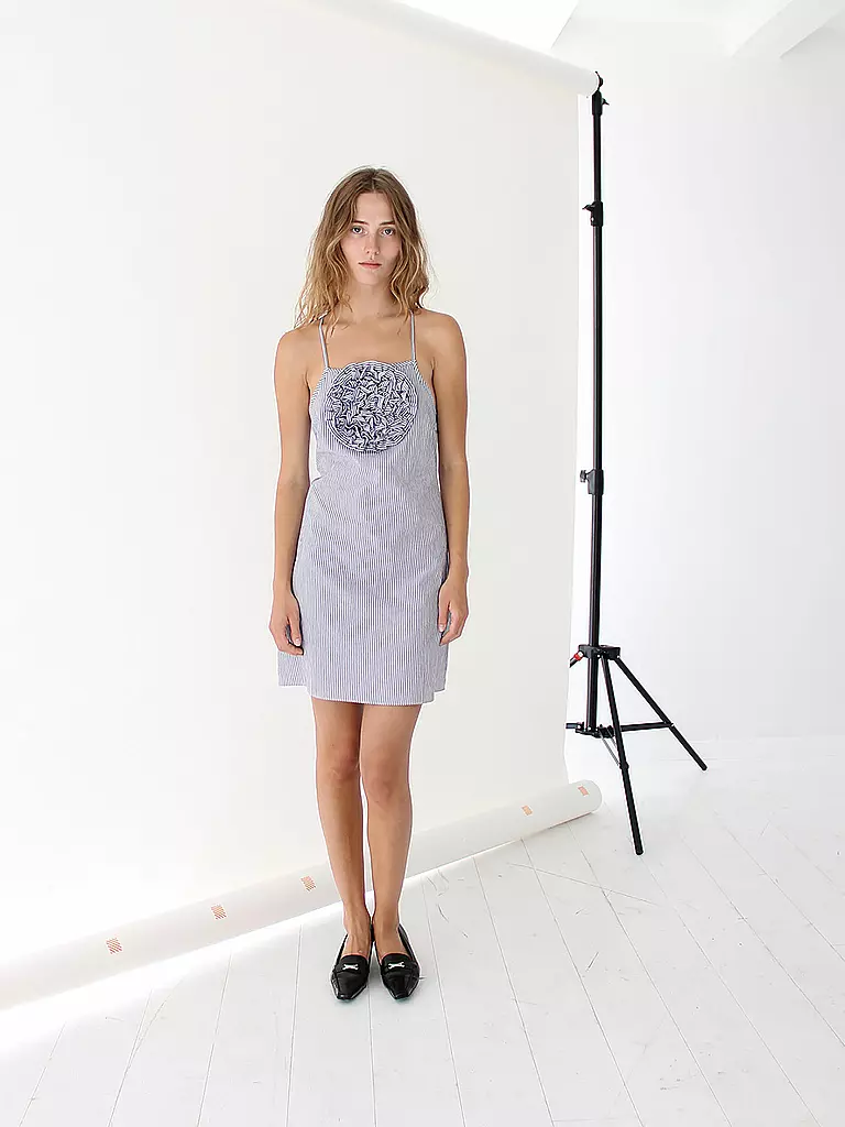 DESIGNERS REMIX | Minidress HARRIET | Blu chiaro