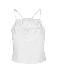 DESIGNERS REMIX | Top Cropped Fit CONNER  | Bianco