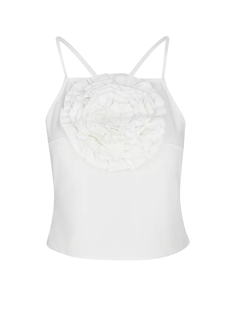 DESIGNERS REMIX | Top Cropped Fit CONNER  | Bianco