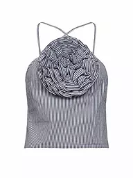 DESIGNERS REMIX | Top Cropped Fit HARRIET | Blu chiaro