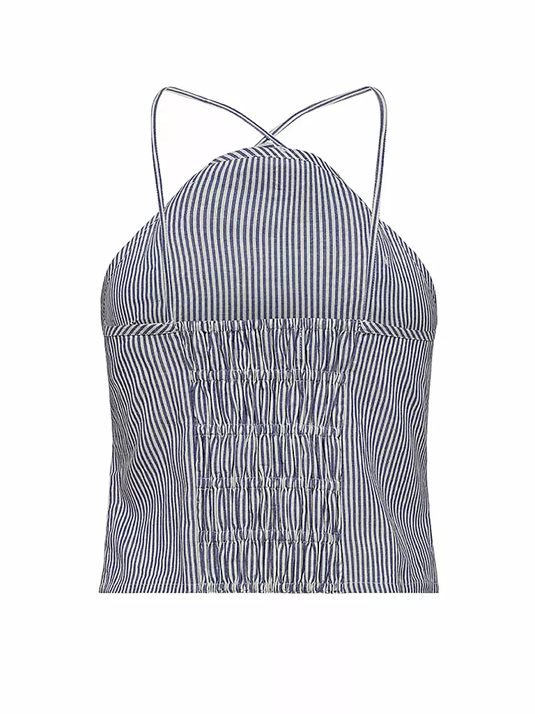 DESIGNERS REMIX | Top Cropped Fit HARRIET | Blu chiaro