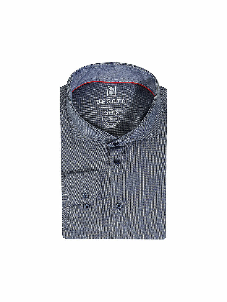 Desoto Camicia in jersey blu XL