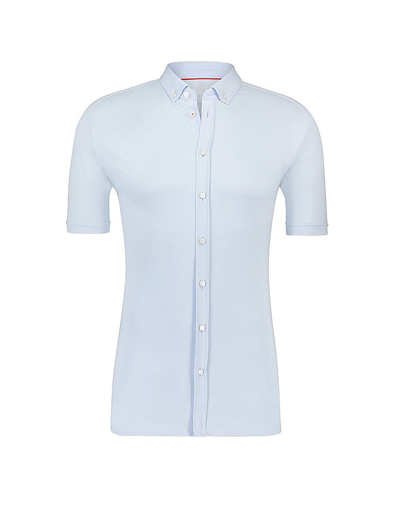 Camicia in jersey azzurro S