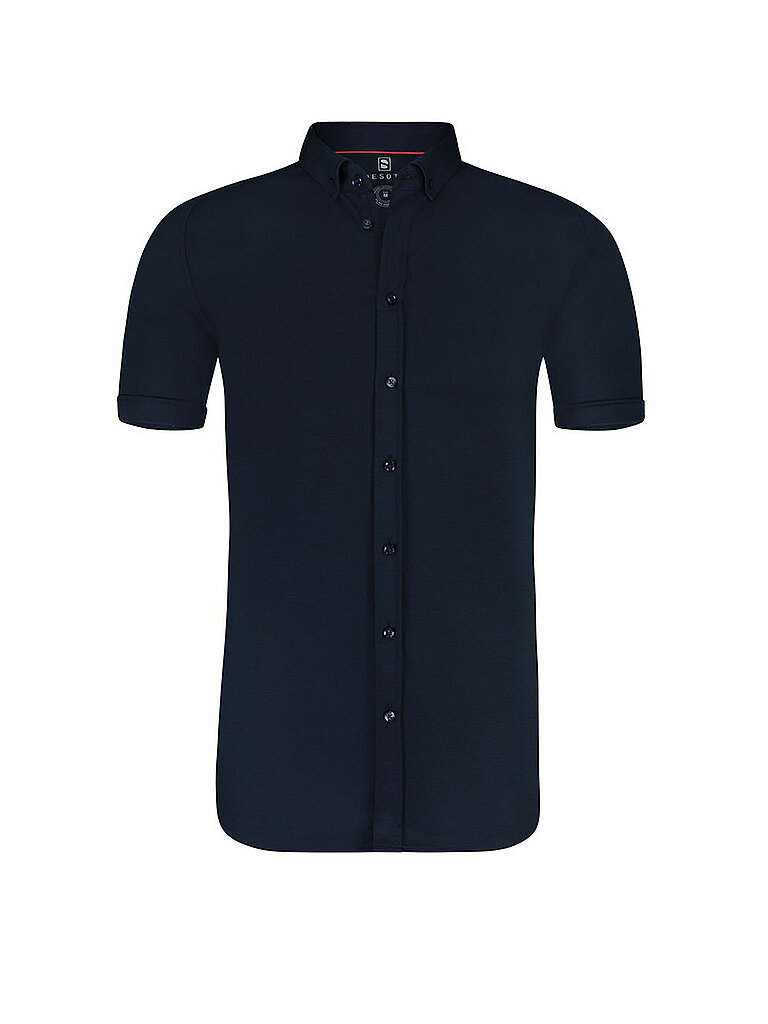 Desoto Camicia in jersey blu XS