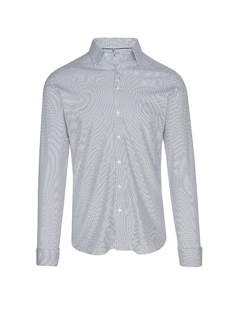 Camicia in jersey slim fit bianco XXL