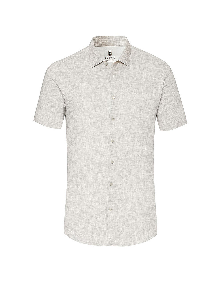 Desoto Camicia Slim Fit beige S