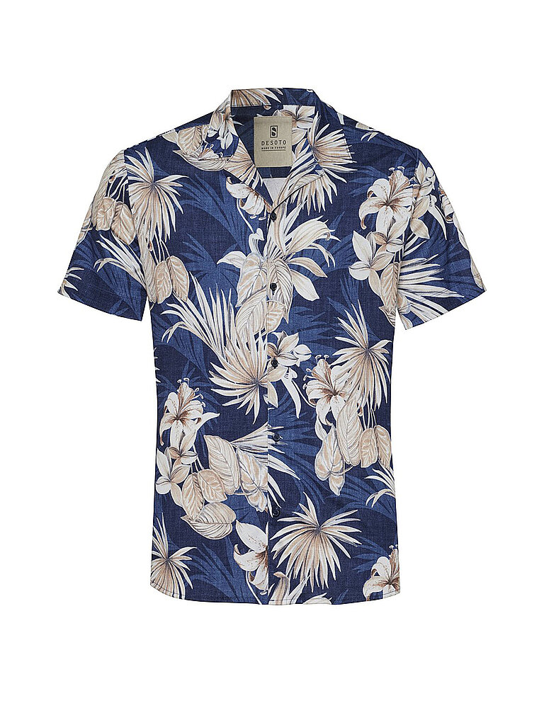 Desoto Camicia Slim Fit blu L