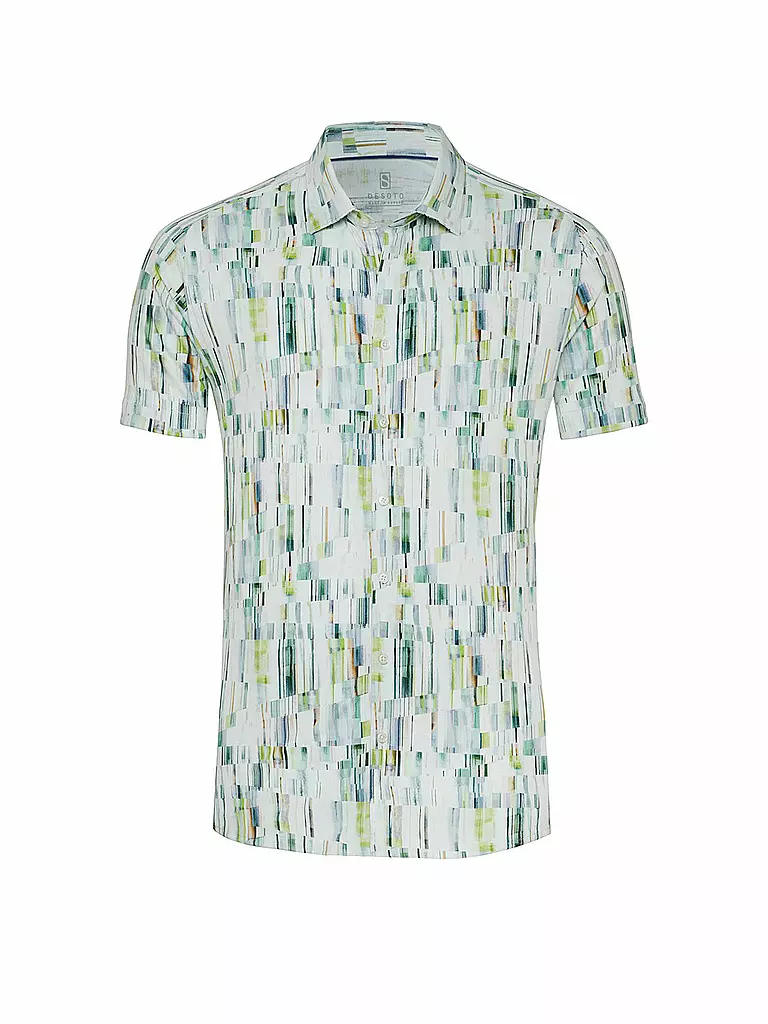 DESOTO | Camicia in jersey slim fit | Blu scuro