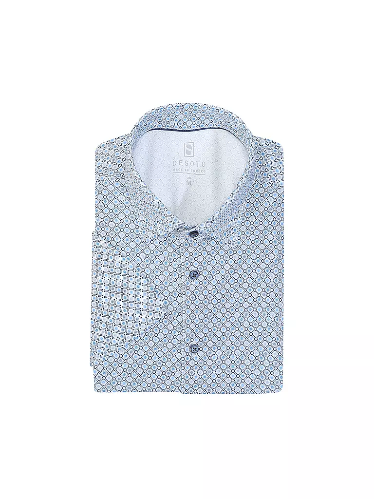 DESOTO | Camicia in jersey slim fit | Blu