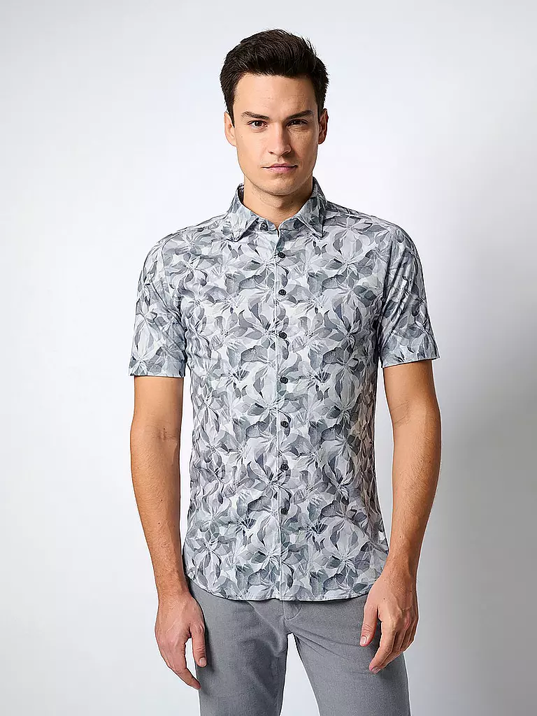 DESOTO | Camicia in jersey slim fit | Grigio