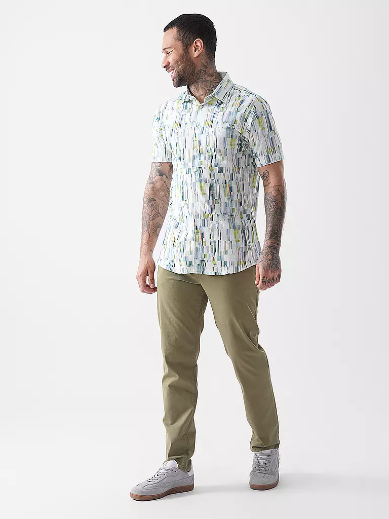 DESOTO | Camicia in jersey slim fit | Blu scuro