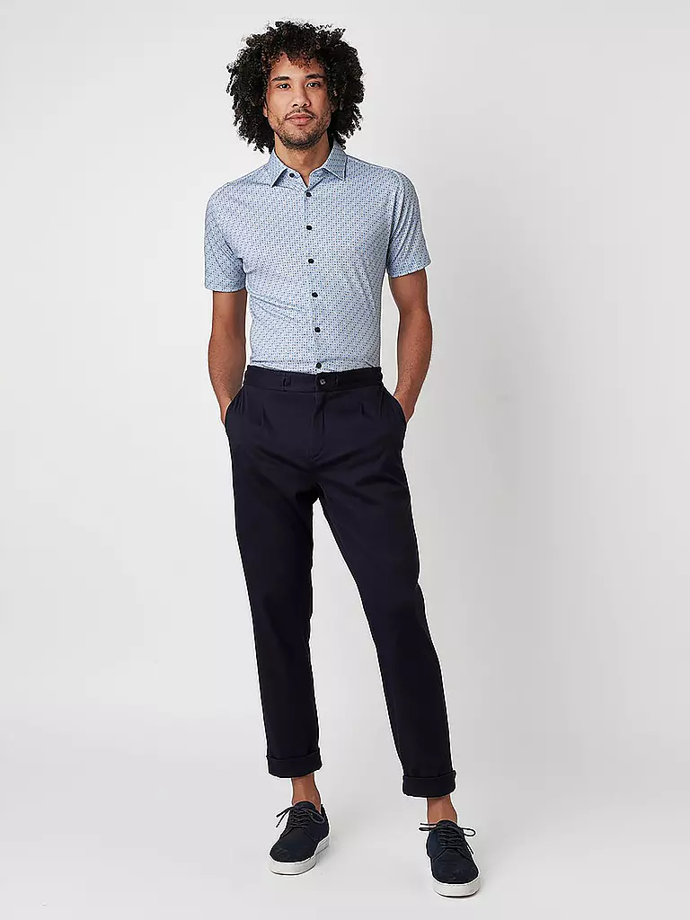 DESOTO | Camicia in jersey slim fit | Blu