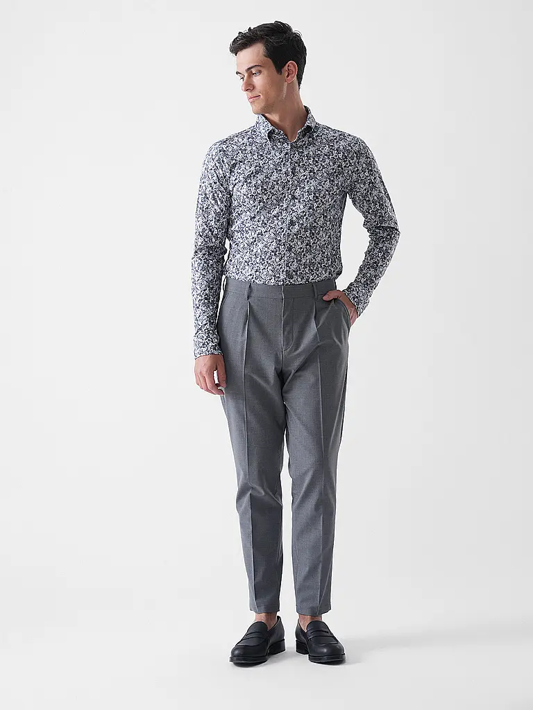 DESOTO | Camicia in jersey slim fit | Nero
