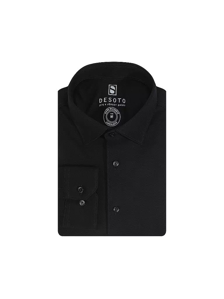 DESOTO | Camicia in jersey | Nero