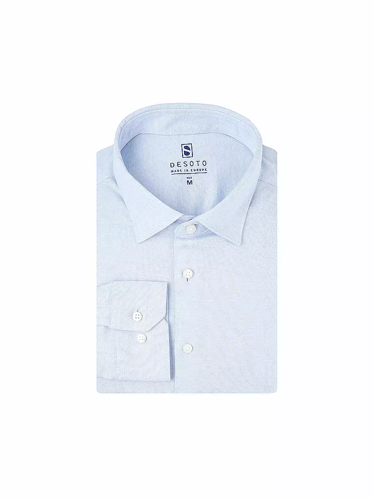 DESOTO | Camicia in jersey | Blu chiaro
