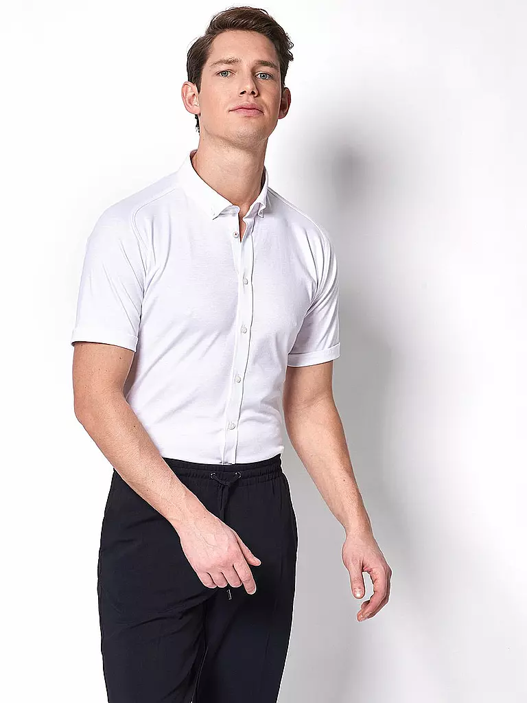 DESOTO | Camicia in jersey | Bianco