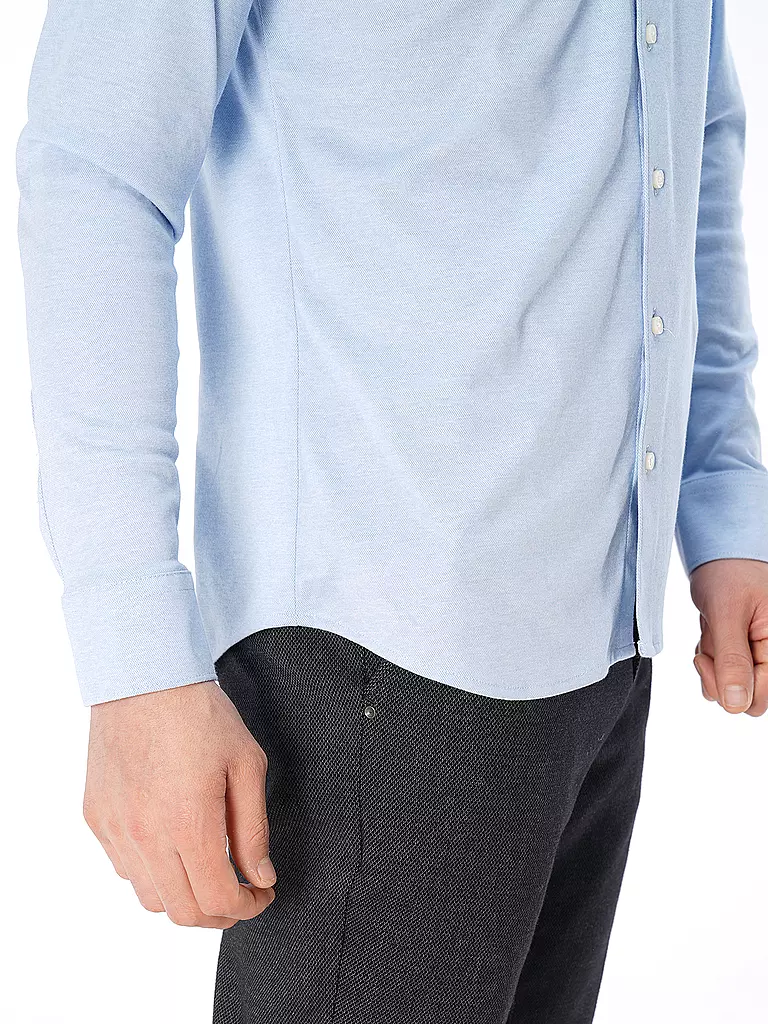 DESOTO | Camicia in jersey | Blu chiaro