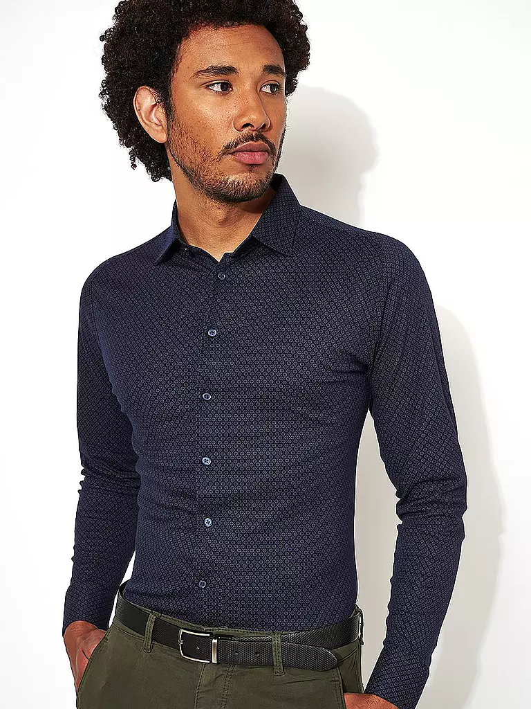 DESOTO | Camicia in jersey | Blu