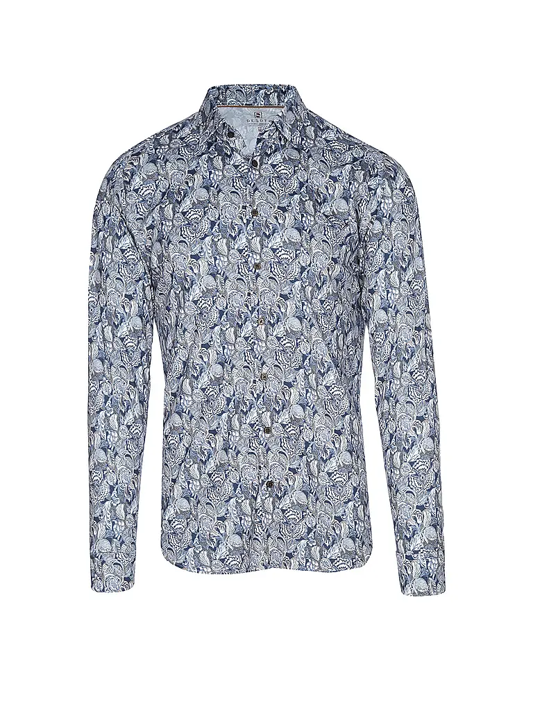 DESOTO | Camicia Slim Fit | Blu scuro