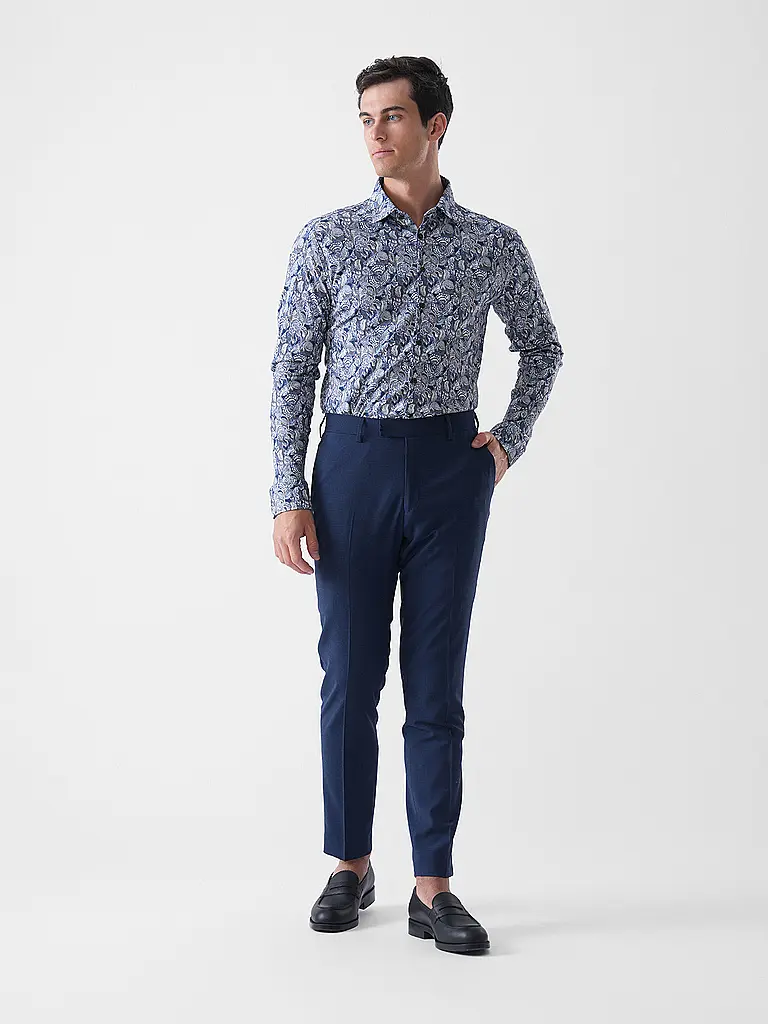 DESOTO | Camicia Slim Fit | Blu scuro