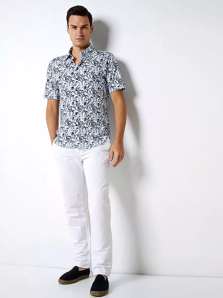 DESOTO | Jerseyhemd Slim Fit  | Bianco
